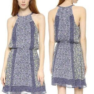 Joie Makana Floral Crepe Dress, Size Medium